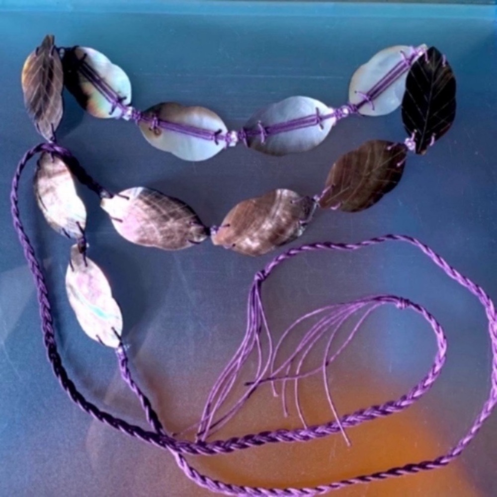 Betty Belts Mother of Pearl Belt